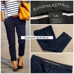 Banana Republic SLOAN pant slimming stretch sz 14